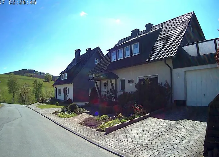 Panoramablick Luge Sauerland * Winterberg